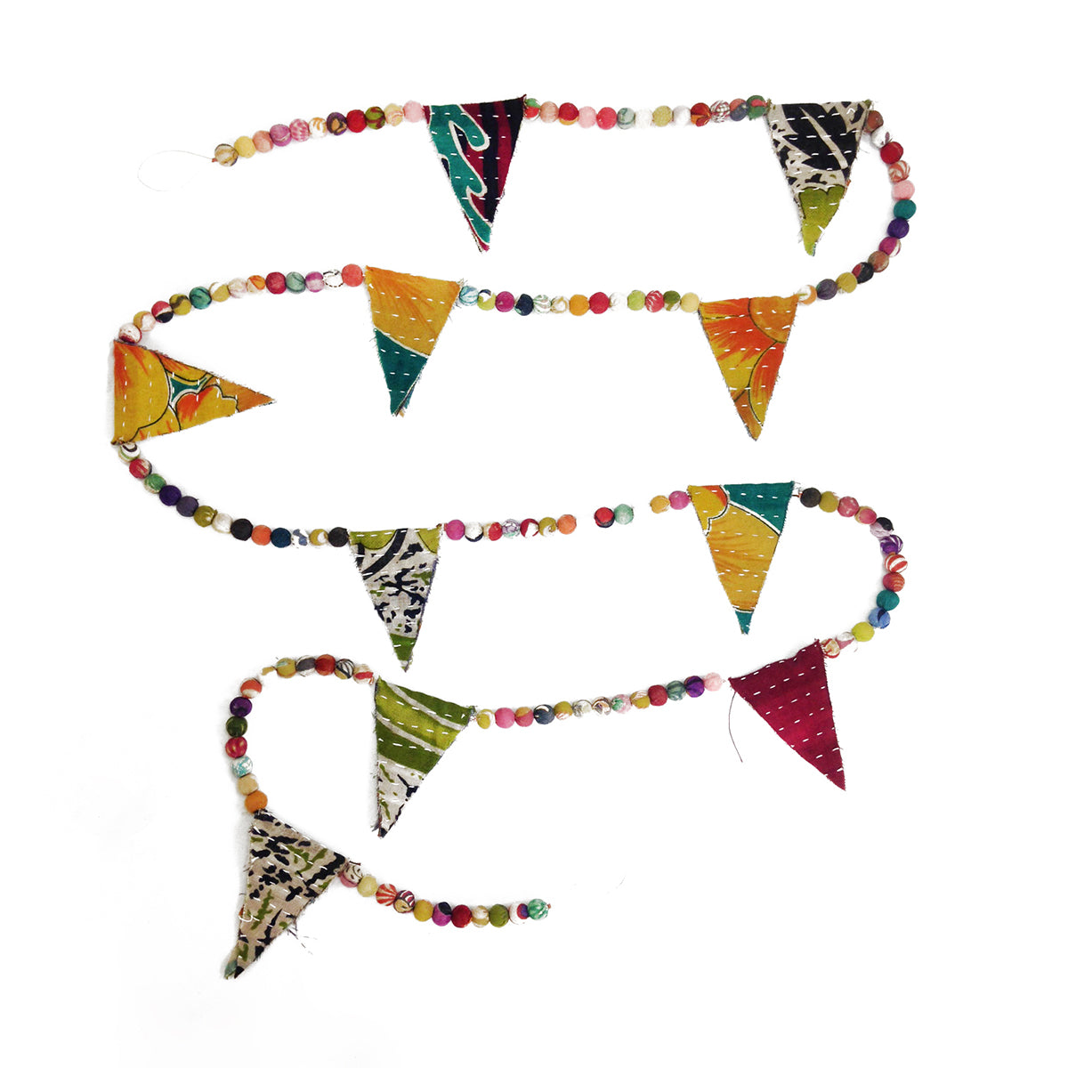 Christmas Fabric Bunting - FREE Shipping - The Party Teacher